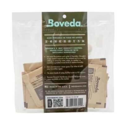 Boveda pack 10 unidades 72% tamaño 8