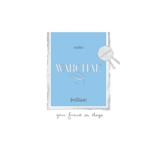 Juego de cuerdas violín Warchal Brilliant 900SL 3ª Plata 1ª Lazo 4/4 Medium 4/4