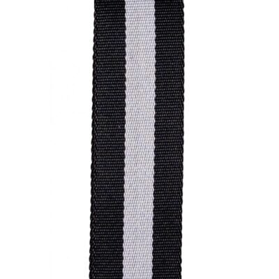 Correa neopreno y mosquetón Bam Fashion para estuches Hightech 9002 White/black Blanco/Negro