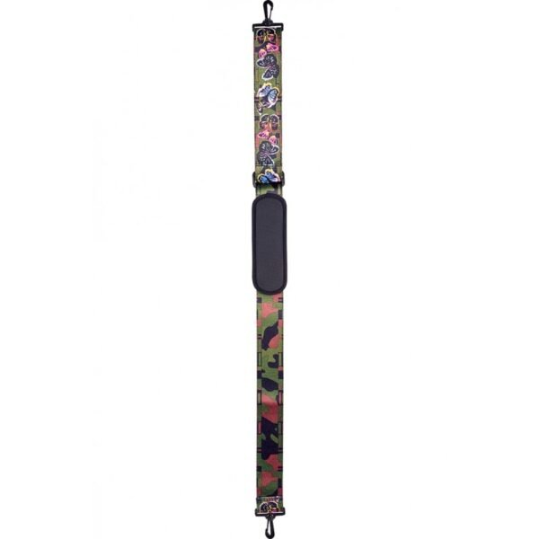 Correa de nylon Bam Fashion para estuche de violín/viola 9008 Butterflies Mariposas