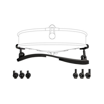 Almohadilla viola Pirastro KorfkerRest Luna