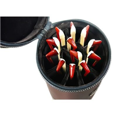 Estoig-12-arcs-violiviolacello-Pedi-negre Estuche 12 arcos violín/viola/cello Pedi Brown Marrón