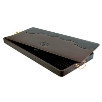 Estuche 15 arcos violín/viola/cello Pedi negro/marrón Brown Marrón