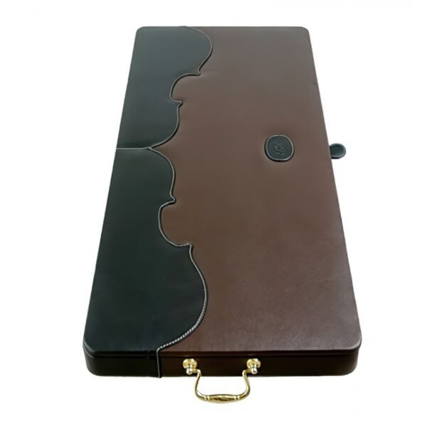 Estuche 15 arcos violín/viola/cello Pedi negro/marrón Brown Marrón