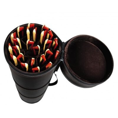 Estuche 24 arcos violín/viola/cello Pedi Black Negro