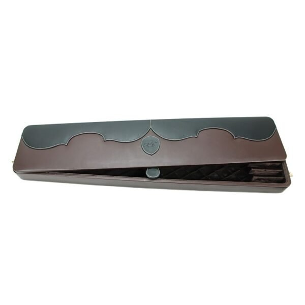 Estuche 6 arcos violín/viola/cello Pedi negro/marrón Brown Marrón