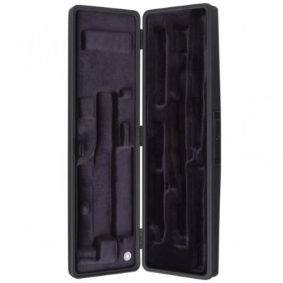 Estuche flauta y piccolo Bam Panther Hightech PANT4129XL Black Negro