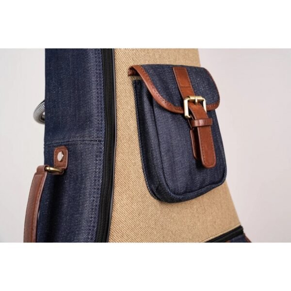 Estuche guitarra elèctrica Bam IKAT8100SCA Nashville gris/beige Gray Gris