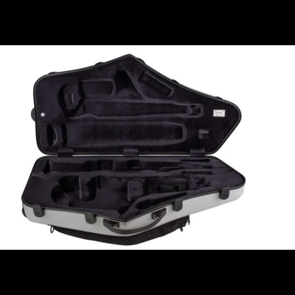 Estuche saxo alto y soprano Bam Hightech 4121XL Gray Gris