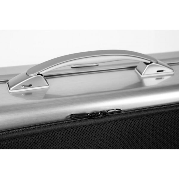 Estuche viola Bam La Défense Hightech Oblong DEF5301XL Brushed aluminum Aluminio cepillado