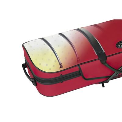 Estuche viola Pedi NiteFlash rectangular 16,5'' Red Rojo