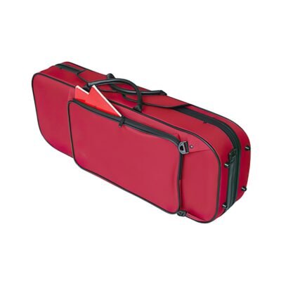 Estuche violín Pedi NiteFlash rectangular 4/4 4/4 Red Rojo