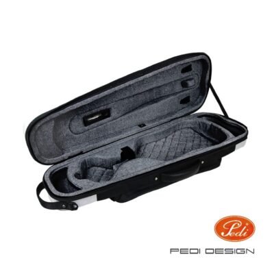 Estuche violín Pedi Streamliner forma 4/4 4/4 White Blanco