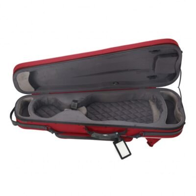 Estuche violín Pedi SuperLite forma 4/4 4/4 Red Rojo