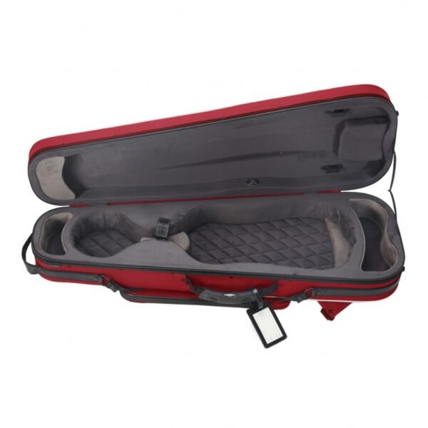 Estuche violín Pedi SuperLite forma 4/4 4/4 Red Rojo