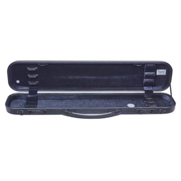 Estuche para 6 arcos de violín/viola/cello Bam Hightech 7001XL Lazure black Negro lazure