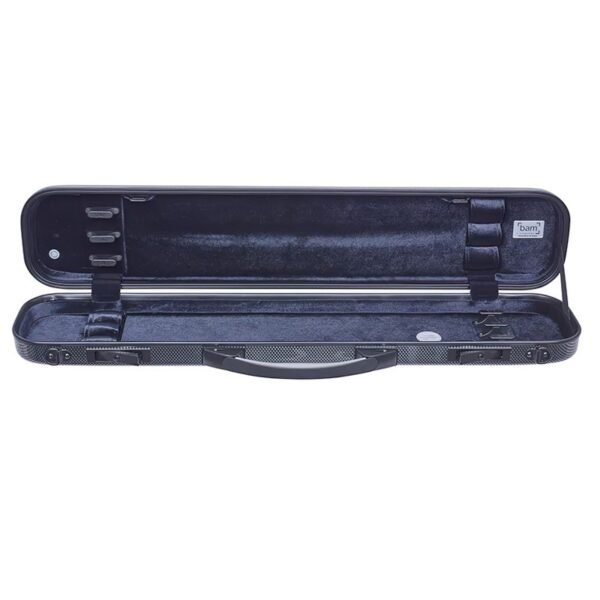 Estuche para 6 arcos de violín/viola/cello Bam Hightech 7001XL Silver carbon