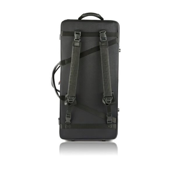 Estuche de violín y viola doble Bam Classic 2006S 4/4 Black Negro