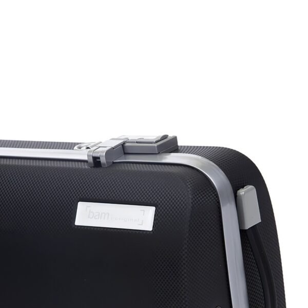 Estuche de violín Bam Panther Hightech rectangular PANT2001XL 4/4 Black Negro