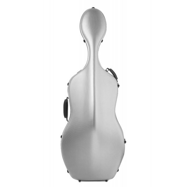 Estuche cello Artist Dynamic policarbonato 4/4 Brushed aluminum Aluminio cepillado