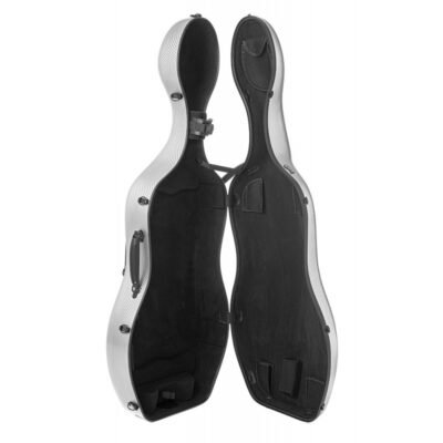 Estuche cello Artist Dynamic policarbonato 4/4 Brushed aluminum Aluminio cepillado