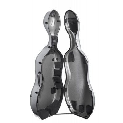 Estuche cello Artist Ultralight 4/4 Brushed aluminum Aluminio cepillado