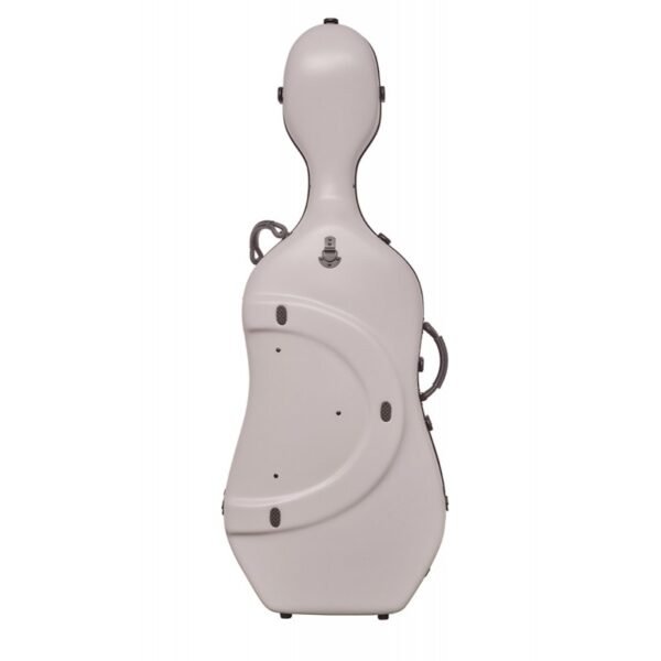 Estuche cello Bam 1001SW Classic con ruedas 4/4 Silver Plateado
