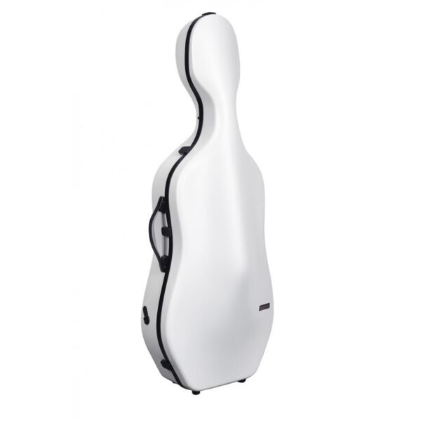 Estuche de cello Bam Hightech Slim 1005XL 4/4 White Blanco