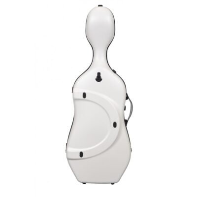 Estuche de cello Bam Hightech Slim 1005XL 4/4 White Blanco