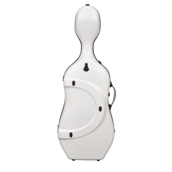 Estuche de cello Bam Hightech Slim 1005XL 4/4 White Blanco