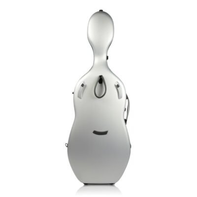 Estuche de cello Bam Hightech ajustable 1002XL 4/4 Silver Plateado