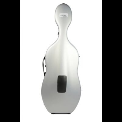 Estuche de cello Bam Hightech ajustable 1002XL 4/4 Silver Plateado