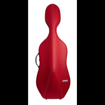 Estuche de cello Bam L'Étoile Hightech Slim ET1005XL 4/4 Red Rojo