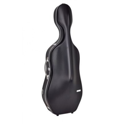Estuche de cello Bam Suprême Hightech SUP1005XL 4/4 Black/silver Negro/Plata