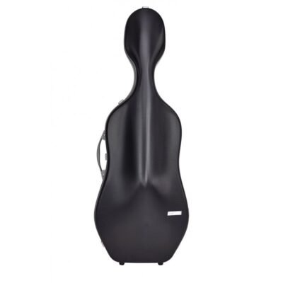 Estuche de cello Bam Suprême Hightech SUP1005XL 4/4 Black/silver Negro/Plata