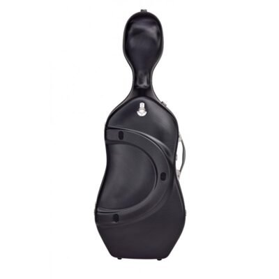 Estuche de cello Bam Suprême Hightech SUP1005XL 4/4 Black/silver Negro/Plata