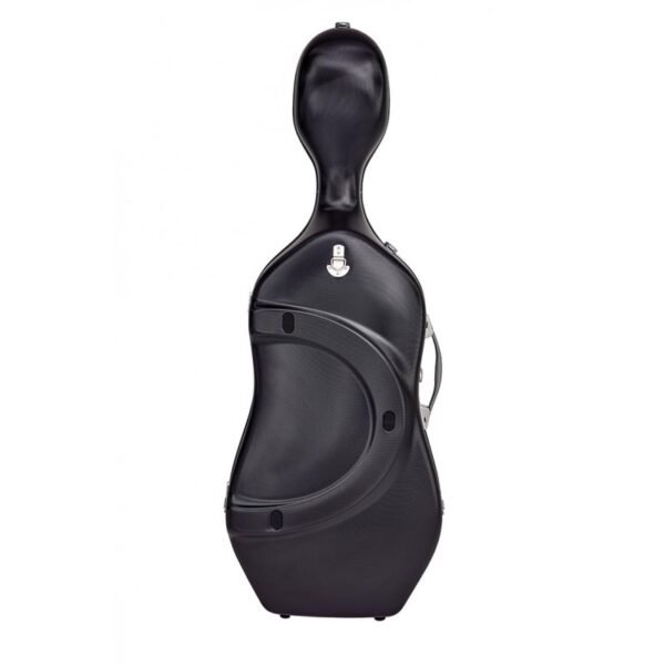 Estuche de cello Bam Suprême Hightech SUP1005XL 4/4 Black/silver Negro/Plata