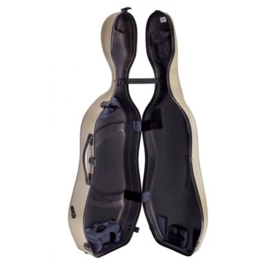 Estuche-cello-Bam-SUP1005XL-Slim-29-Supreme-Hightech Estuche de cello Bam Suprême Hightech SUP1005XL 4/4 Champagne/black Champagne/Negro