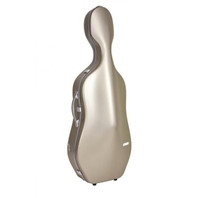 Estuche de cello Bam Suprême Hightech SUP1005XL 4/4 Champagne/silver Champagne/Plata