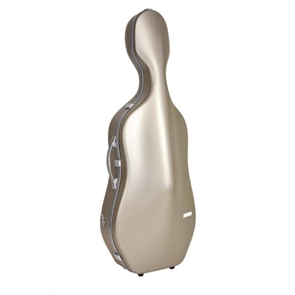Estuche de cello Bam Suprême Hightech SUP1005XL 4/4 Champagne/silver Champagne/Plata