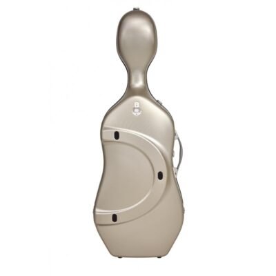 Estuche de cello Bam Suprême Hightech SUP1005XL 4/4 Champagne/silver Champagne/Plata