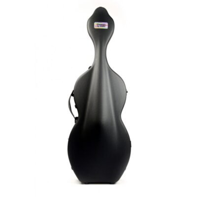 Estuche de cello Bam Hightech Shamrock con ruedas 1003XLW 4/4 Black Negro