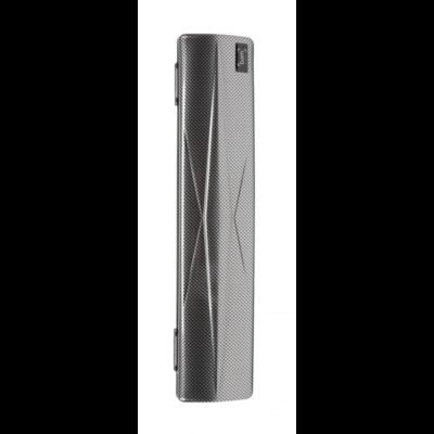Estuche de flauta Bam Slim Hightech 4019XL Silver carbon
