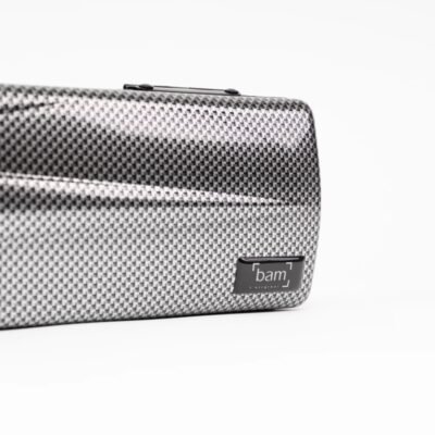 Estuche-flauta-BAM-4019XL-Hightech-Slim Estuche de flauta Bam Slim Hightech 4019XL Silver carbon