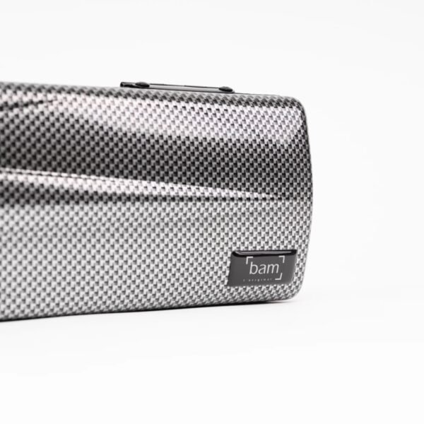 Estuche-flauta-BAM-4019XL-Hightech-Slim Estuche de flauta Bam Slim Hightech 4019XL Silver carbon
