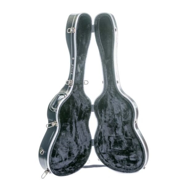 Estuche guitarra clásica ABS Rapsody Armonia Black Negro