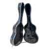 Estuche guitarra clásica ABS Rapsody Armonia Glossy 3D black Negro 3D brillante
