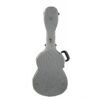 Estuche guitarra clásica ABS Rapsody Armonia Silver Plateado