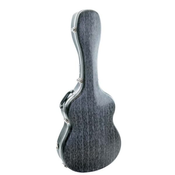Estuche guitarra clásica ABS Rapsody Armonia Striped black Negro rayas