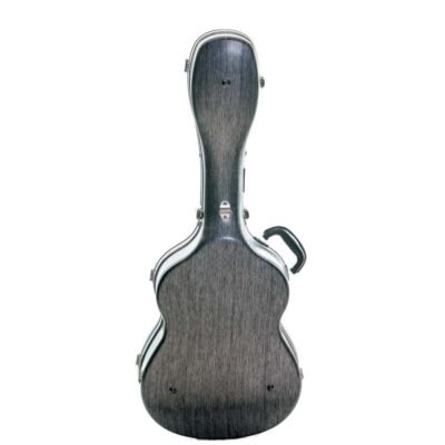 Estuche-guitarra-clasica-ABS-Rapsody-Armonia Estuche guitarra clásica ABS Rapsody Armonia Silver Plateado